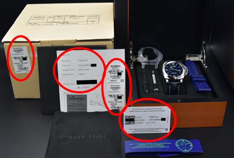 verify panerai serial number|pam guard warranty code.